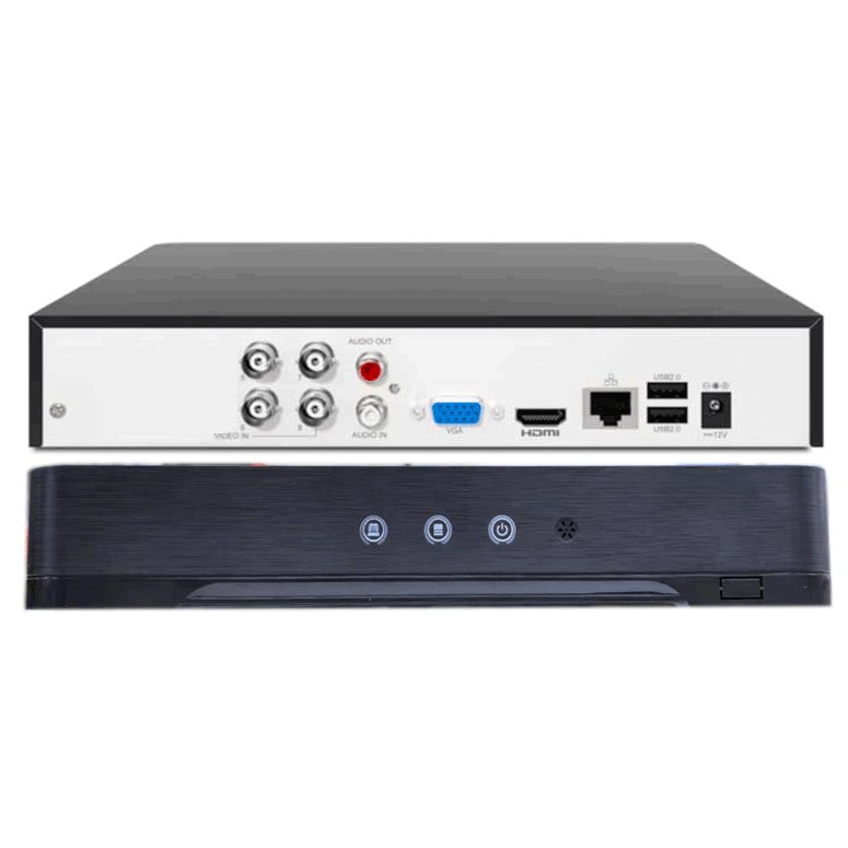 XVR301-04G 4CH 5MP Hybrid XVR – Front Panel