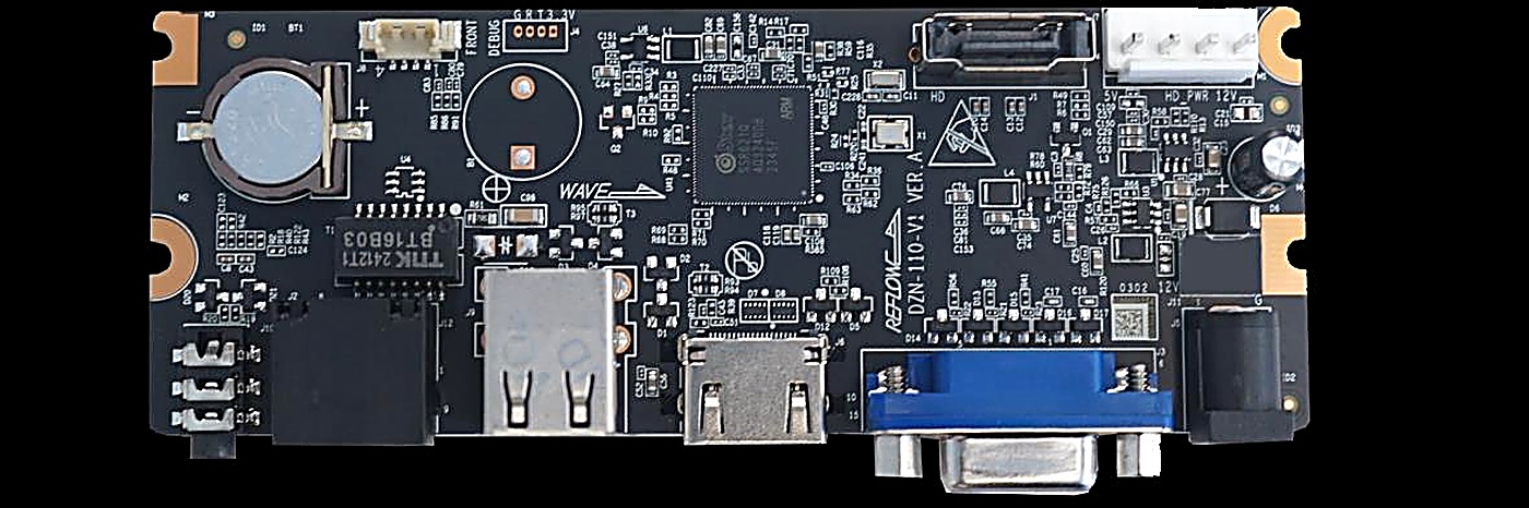 NUE3110 10-Channel 4K NVR Board – Guard Viewer OEM Module PCB Board